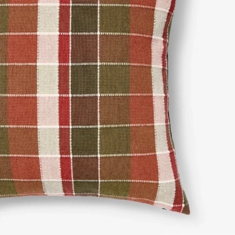 Oversized Woven Grid Square Pillow Cover Only - Threshold Studio McGee